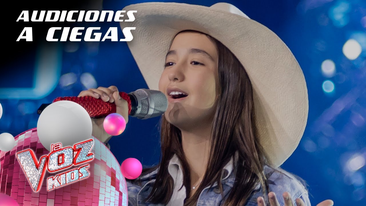 Juanita Botero canta ‘La Malagueña’ - Audiciones a ciegas | La Voz Kids Colombia 2024