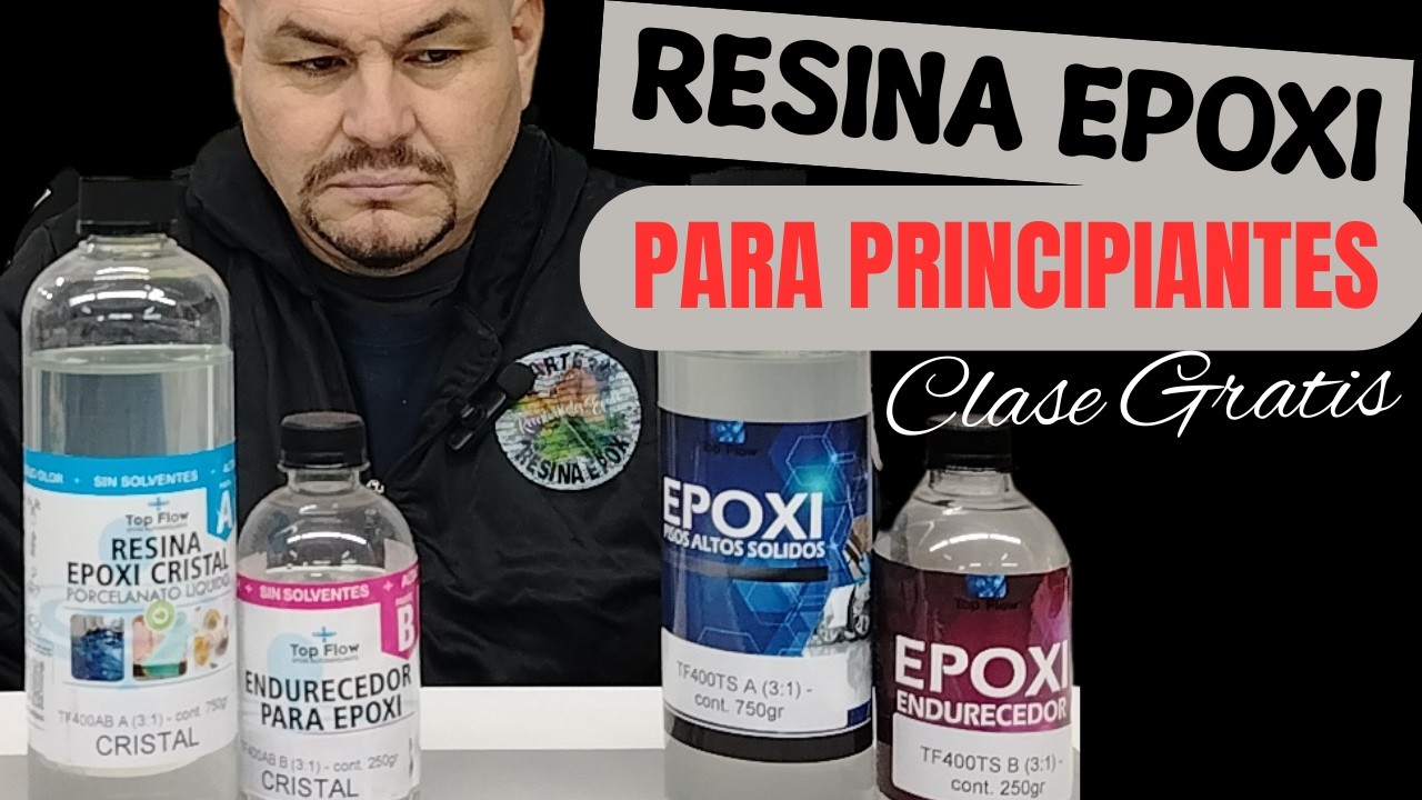 🎨 Resina Epoxi para Principiantes | Gu&iacute;a F&aacute;cil Paso a Paso