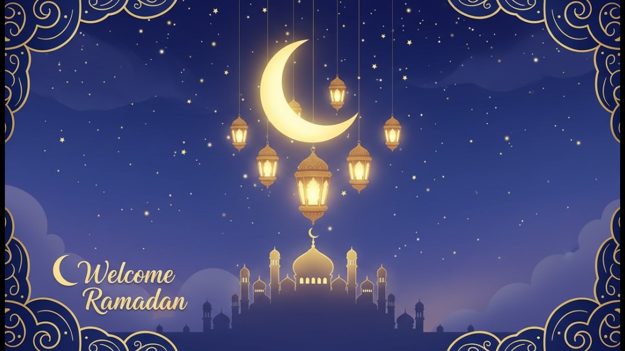 🌙 Welcome Ramadan | A Month of Peace, Prayer & Kindness 🤍
