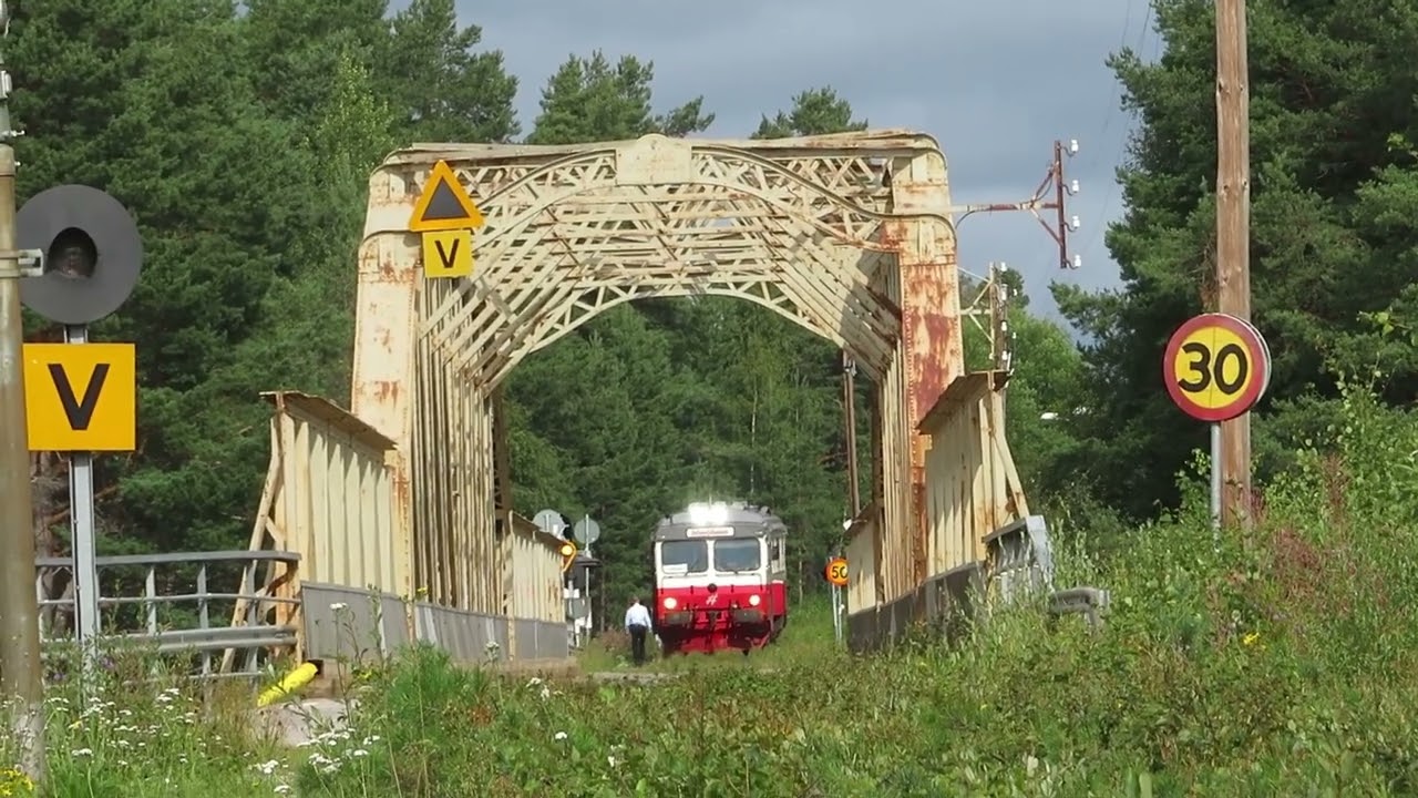 Inlandståg Sveg (Mankellbron) Södergående 9aug24