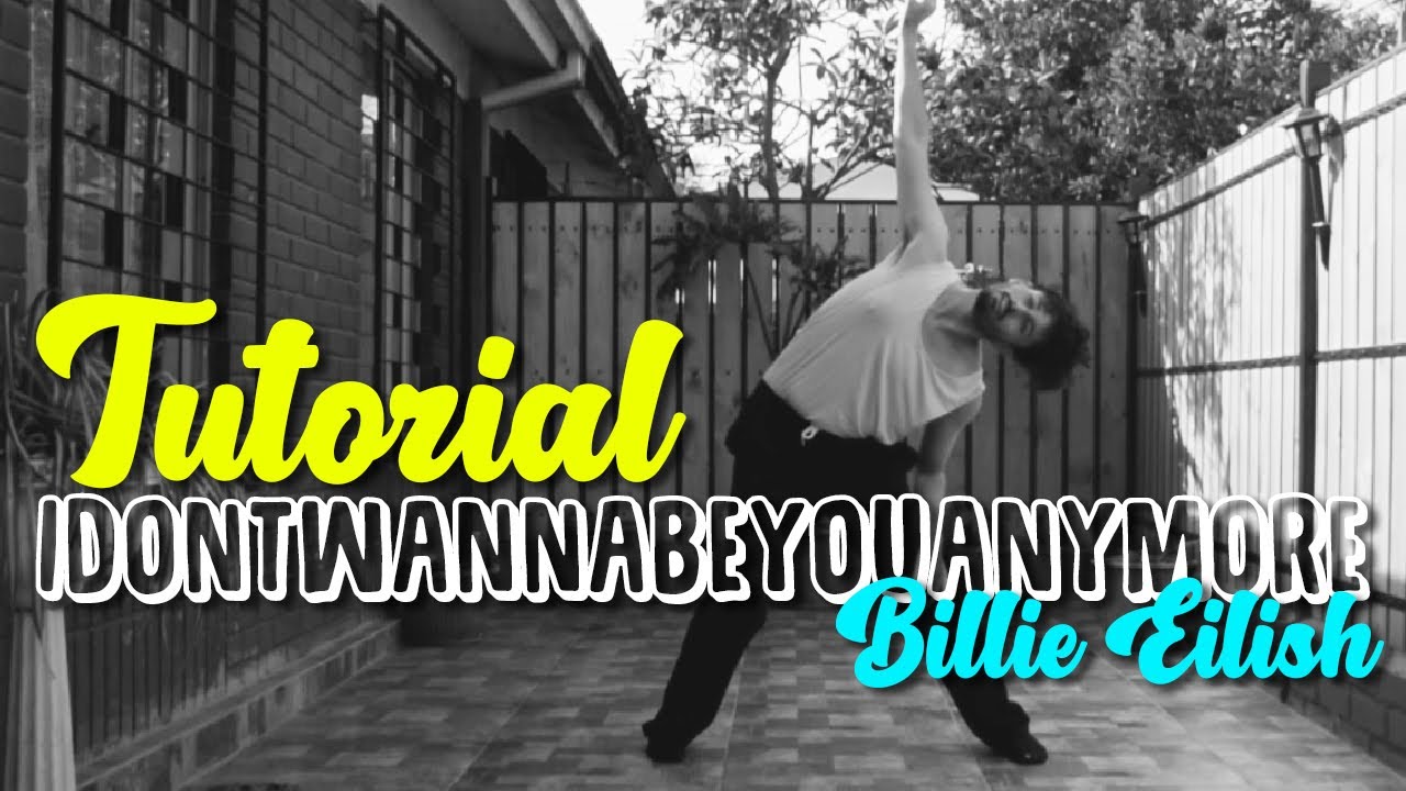 Tutorial de  Danza Contemporánea 👨‍🏫 IDONTWANNABEYOUANYMORE de Billie Eilish | Clase Online