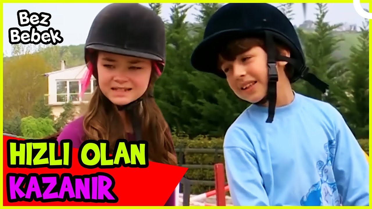 ÖZGE VE EMRE'NİN AT YARIŞI 🐎 - Bez Bebek