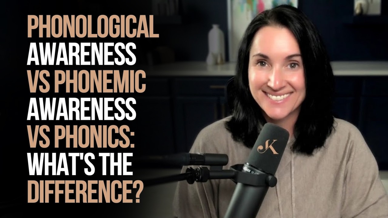 Difference Between Phonological Awareness, Phonemic Awareness, and Phonics  | Kathleen Jasper