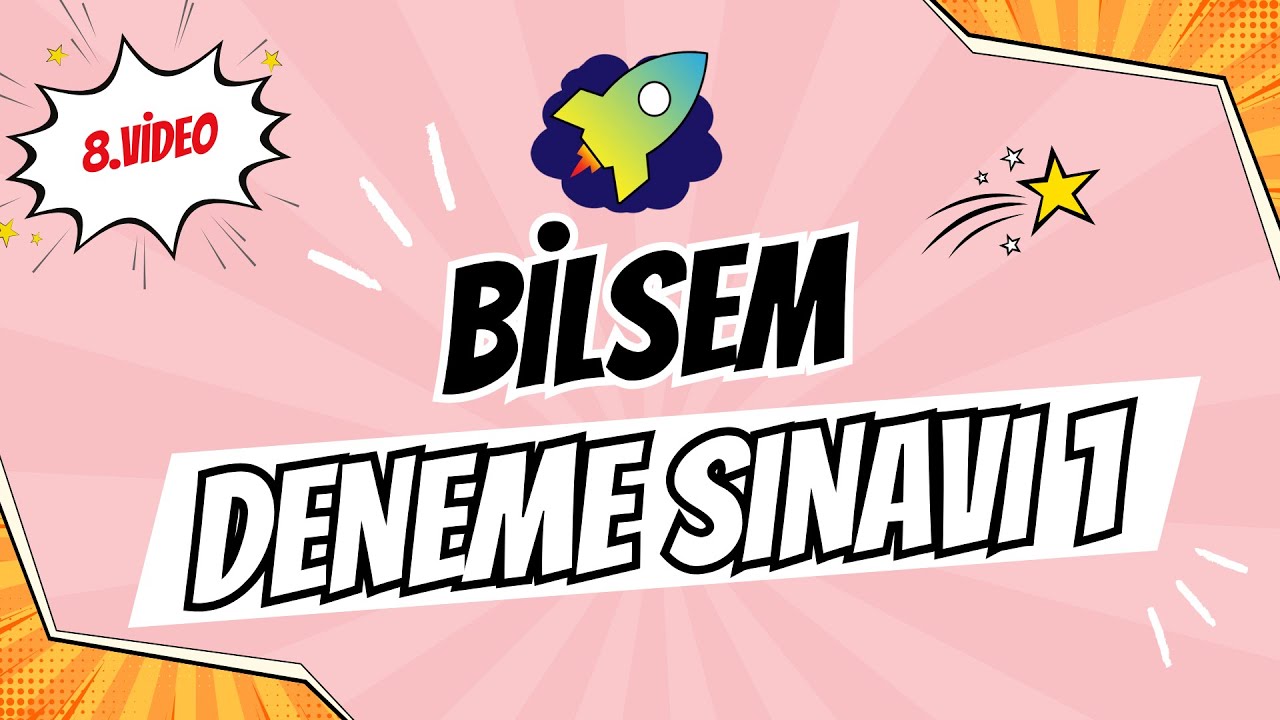 Bilsem Tablet Deneme Sınavı 2025 (Video 8)