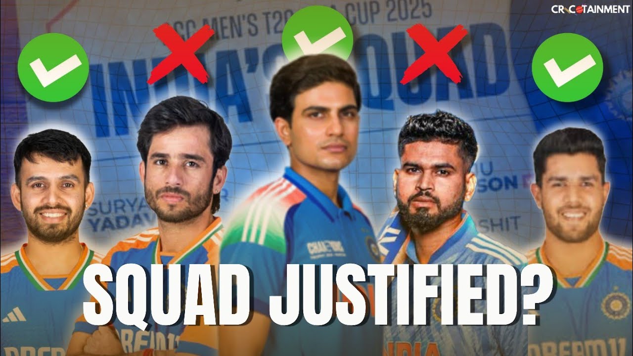 Indian Squad Review | Asia Cup 2025 | Tamil | CRICOTAINMENT 