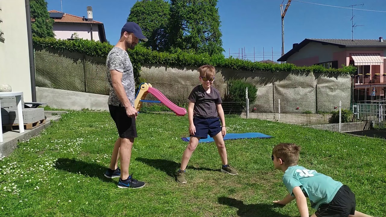 ESERCIZI A COPPIE PER BAMBINI - My best partner exercises for kids
