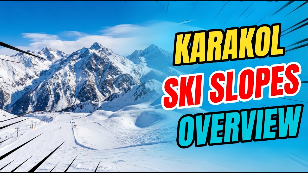 Karakol ski slopes overview