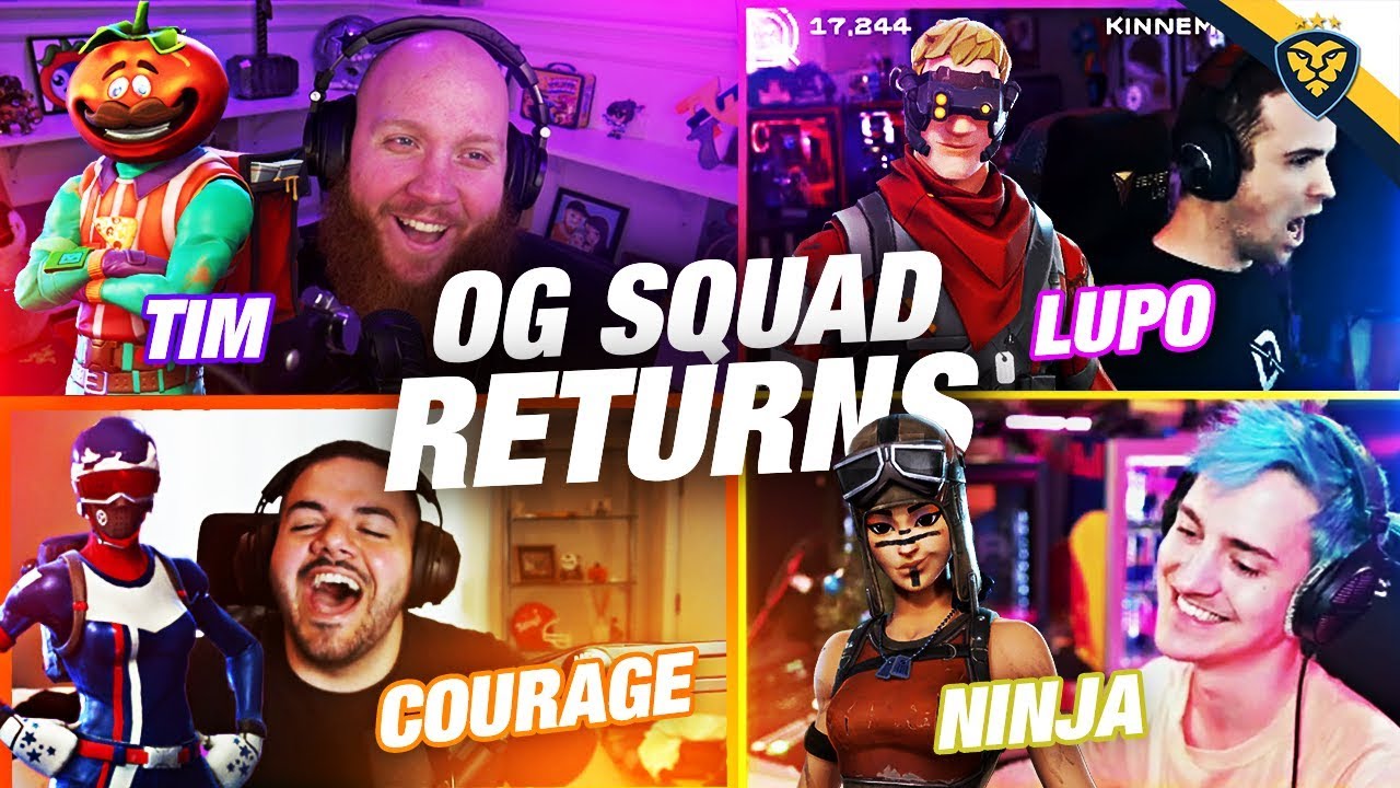 AFTER DARK FORTNITE! THE OG SQUAD RETURNS! (Fortnite: Battle Royale)