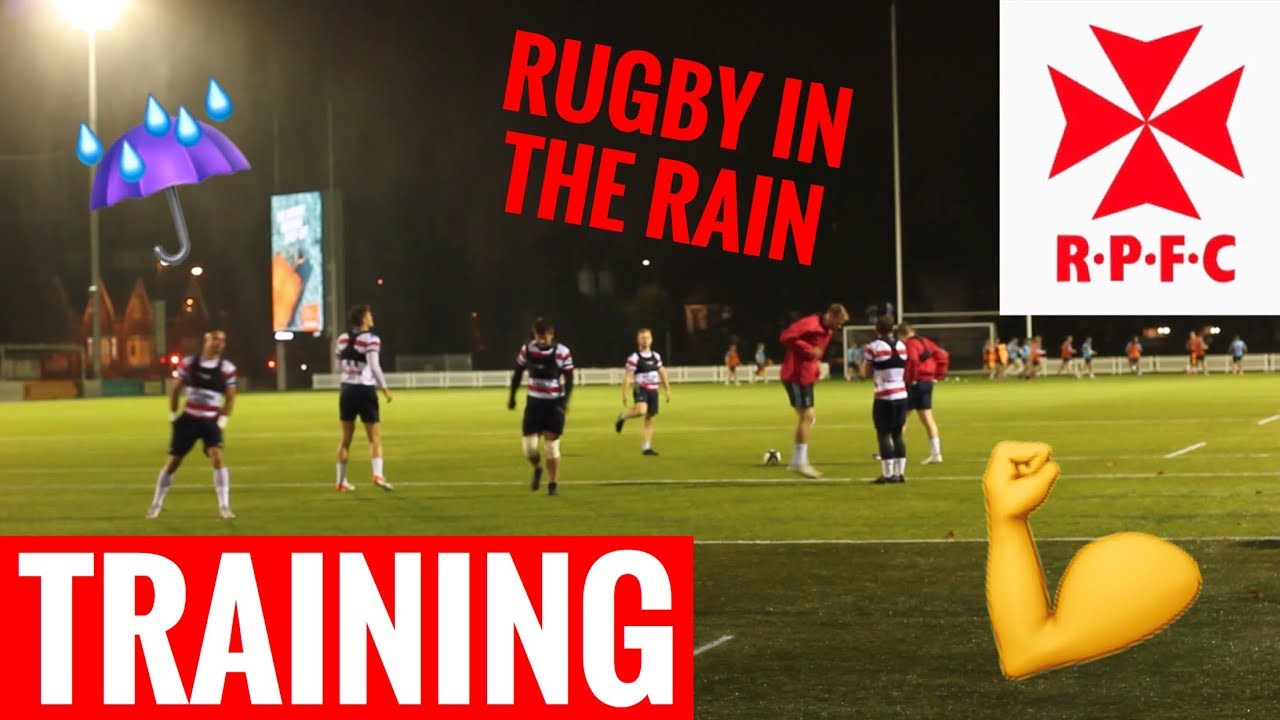 RUGBY IN THE RAIN | TRAINING | 1ST TEAM | 1ST OCTOBER 2019