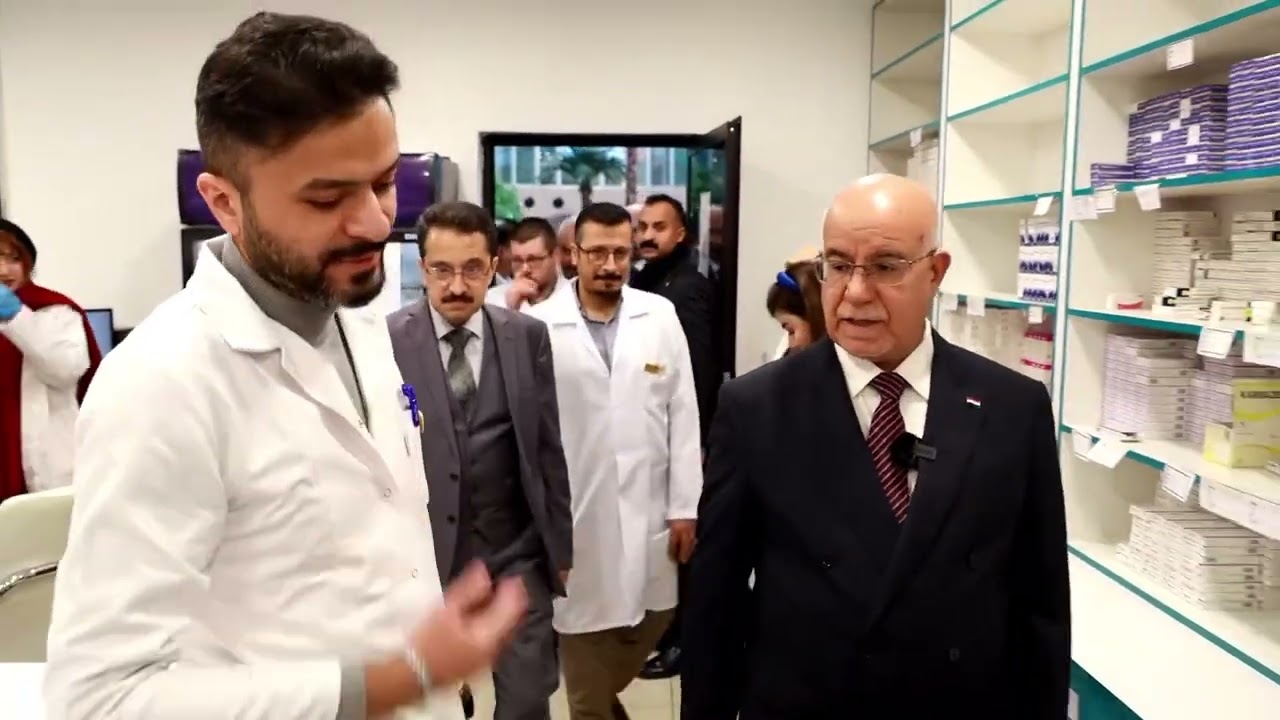 بالفيديو/ وزير الصحة يتفقد سير العمل والخدمات الصحية في مستشفى الشعب التعليمي