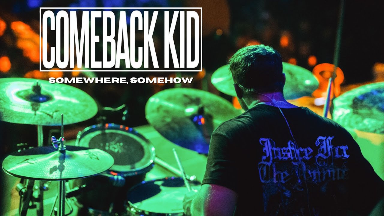 Comeback Kid - Somewhere Somehow | Terrance Pettitt (Drum Cam)