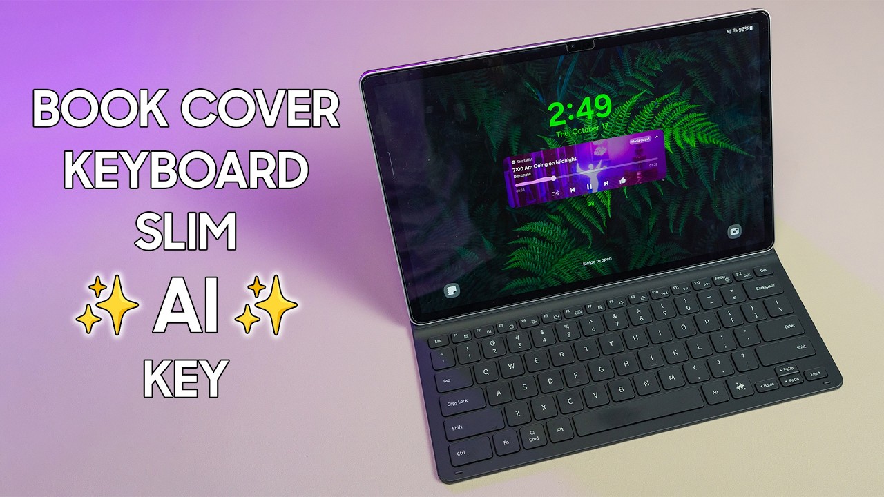 AI Key и Bixby действительно полезны? 🤔 Тонкая клавиатура-книжка с AI Key для Samsung Galaxy Tab ...