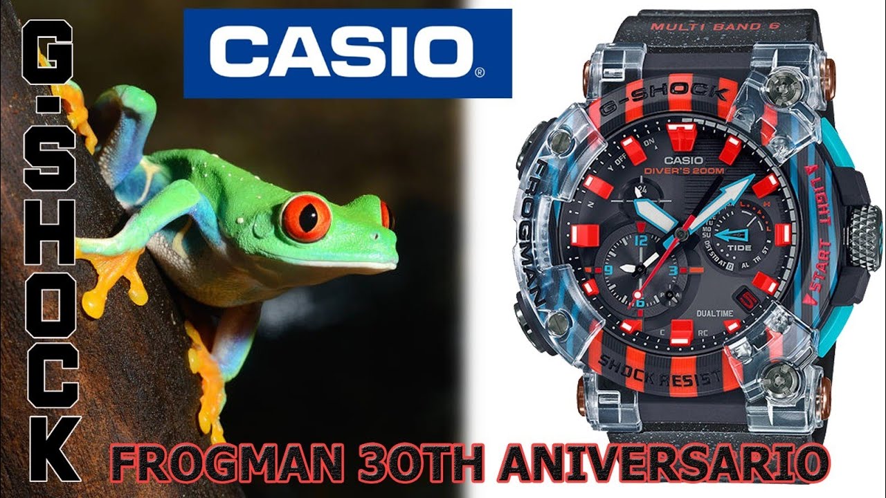 G-SHOCK GWF-A1000 30 ANIVERSARIO RANA VENENOSA