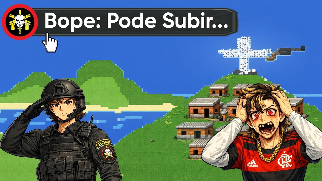 WORLDBOX | POLICIA VS BANDIDOS