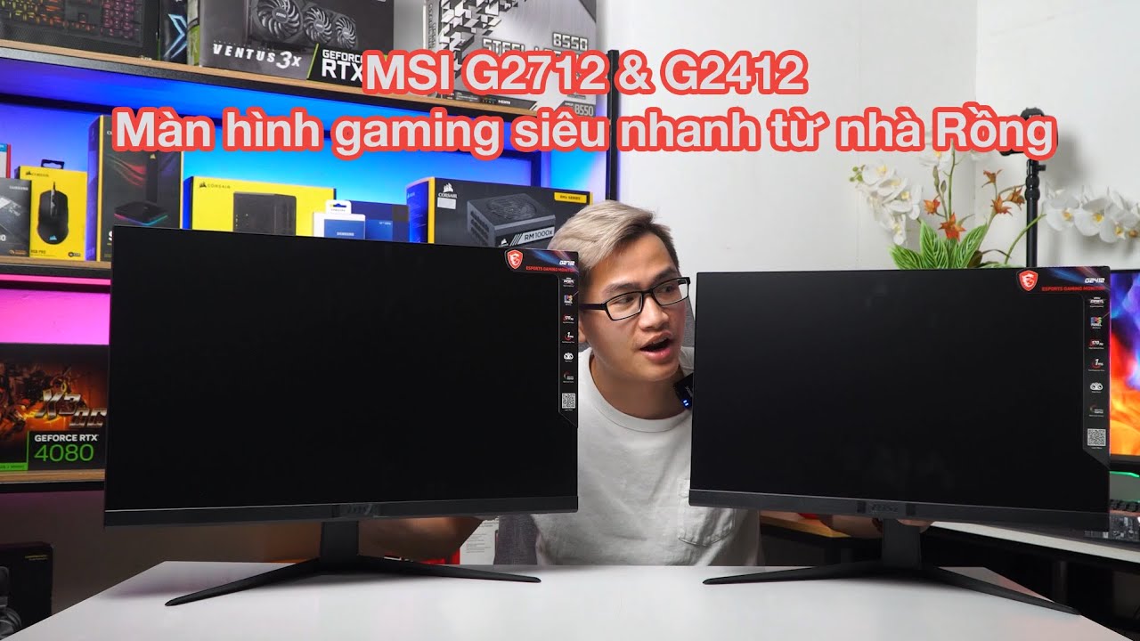MSI G2712 & G2412 - Màn hình gaming 'rất nhanh rất nguy hiểm' trong phân khúc bình dân