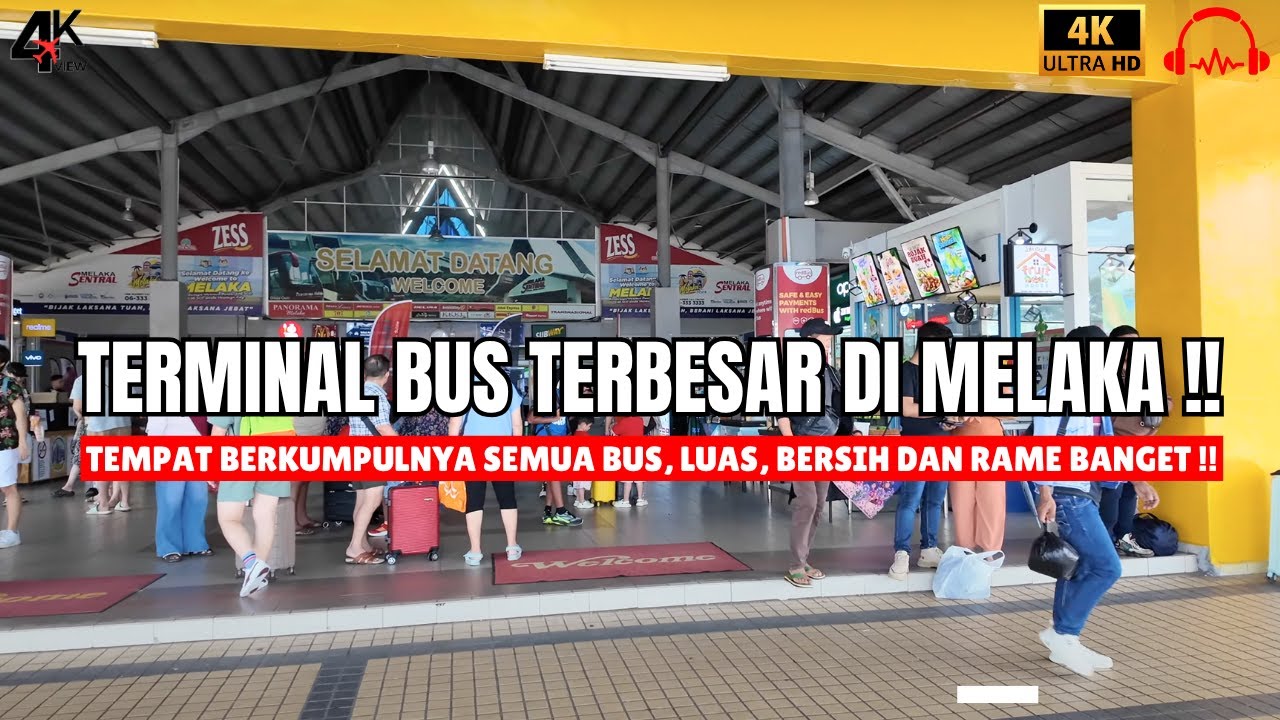 Exploring Melaka Sentral for the First Time | Biggest Bus Terminal in Melaka!