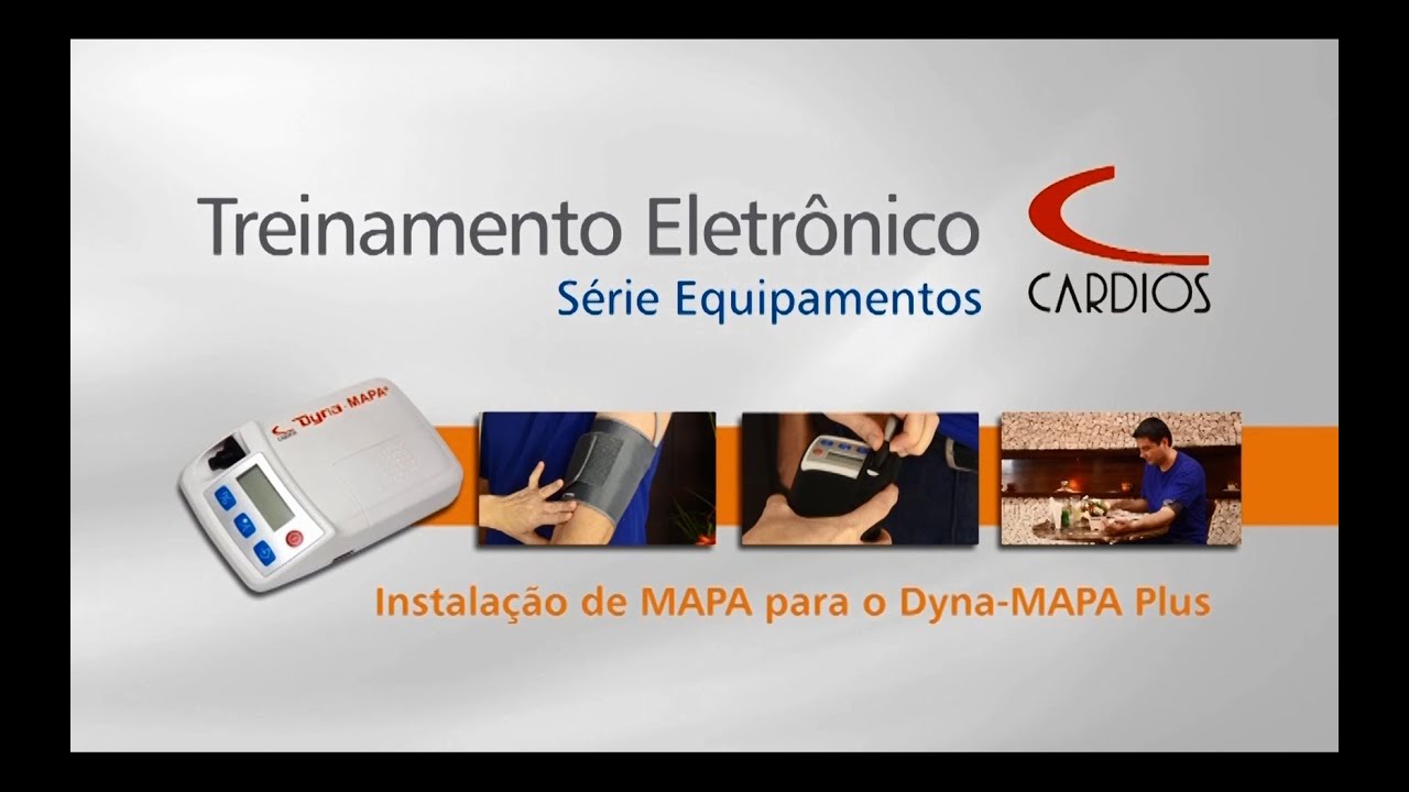 Treinamento Eletrônico Cardios - Série Equipamentos - Dyna-MAPA Plus