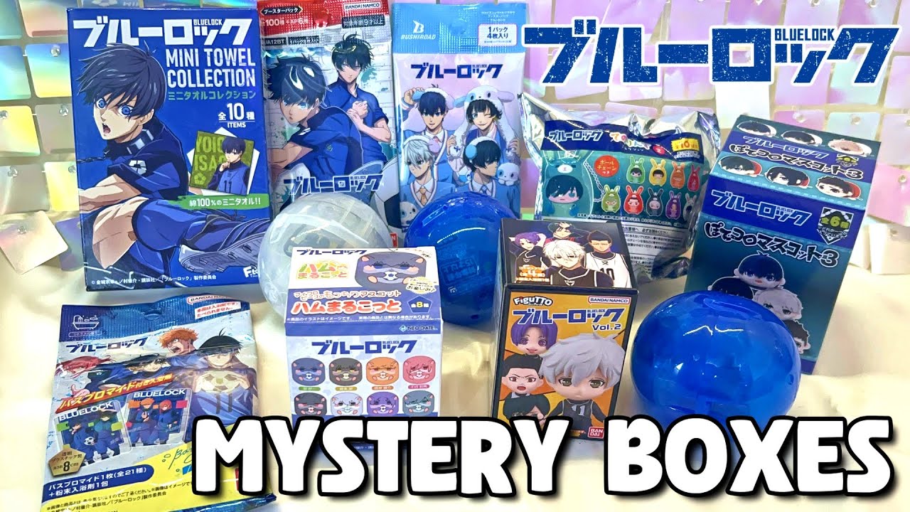 Opening All My Blue Lock Mystery Boxes & Gashapon