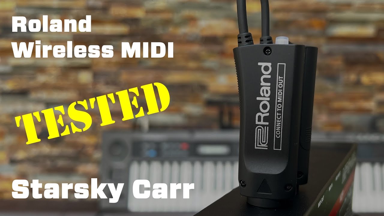 Roland Wireless MIDI WM-1 // Обзор и демонстрация