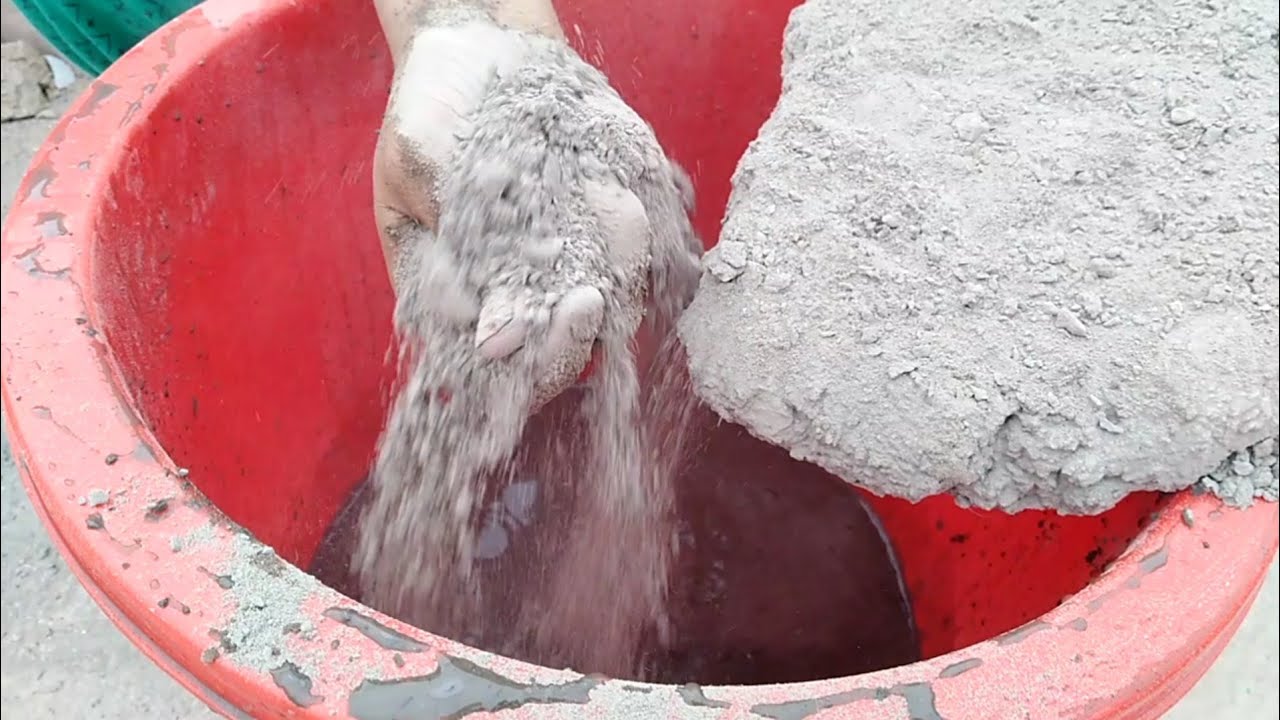 Satisfaction Guranted 🥁 Charcoal ashes crumbling in Water 🐳 Full pakage to Sleep fast😪 sand cement