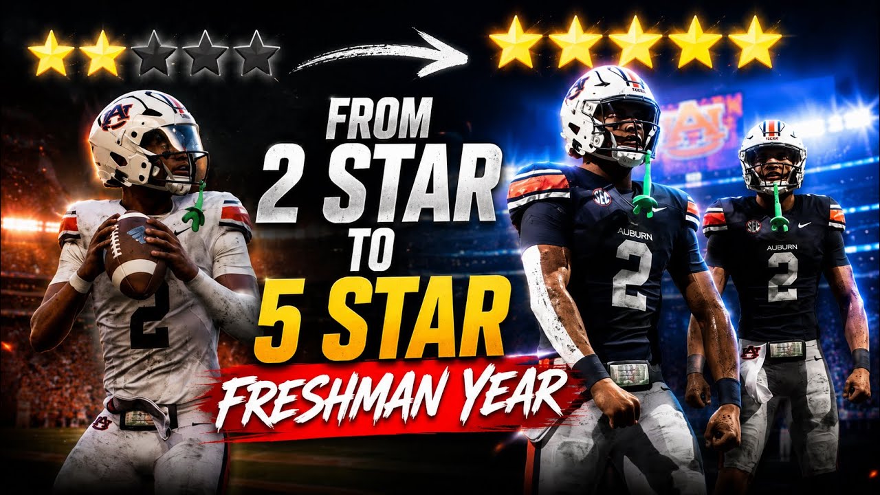 COLLEGE FOOTBALL 27 RTG: КВАРТЕРБЕК С 2 ЗВЕЗДАМИ СТАНОВИТСЯ ЛУЧШИМ В СТРАНЕ, ЭП. 2