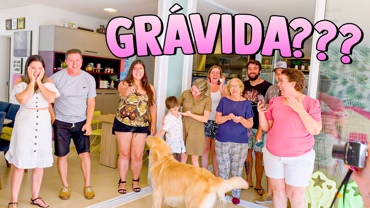REAÇÃO DA GRAVIDEZ - FAMÍLIA & AMIGOS