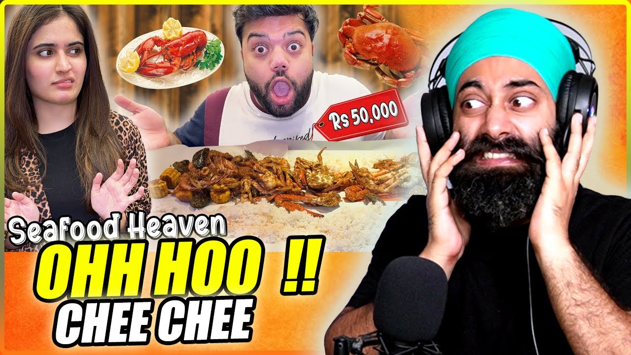 Ducky Bhai Eating Lobster, Crabs Aur Octopus | Indian Reaction | Ya Allah !!