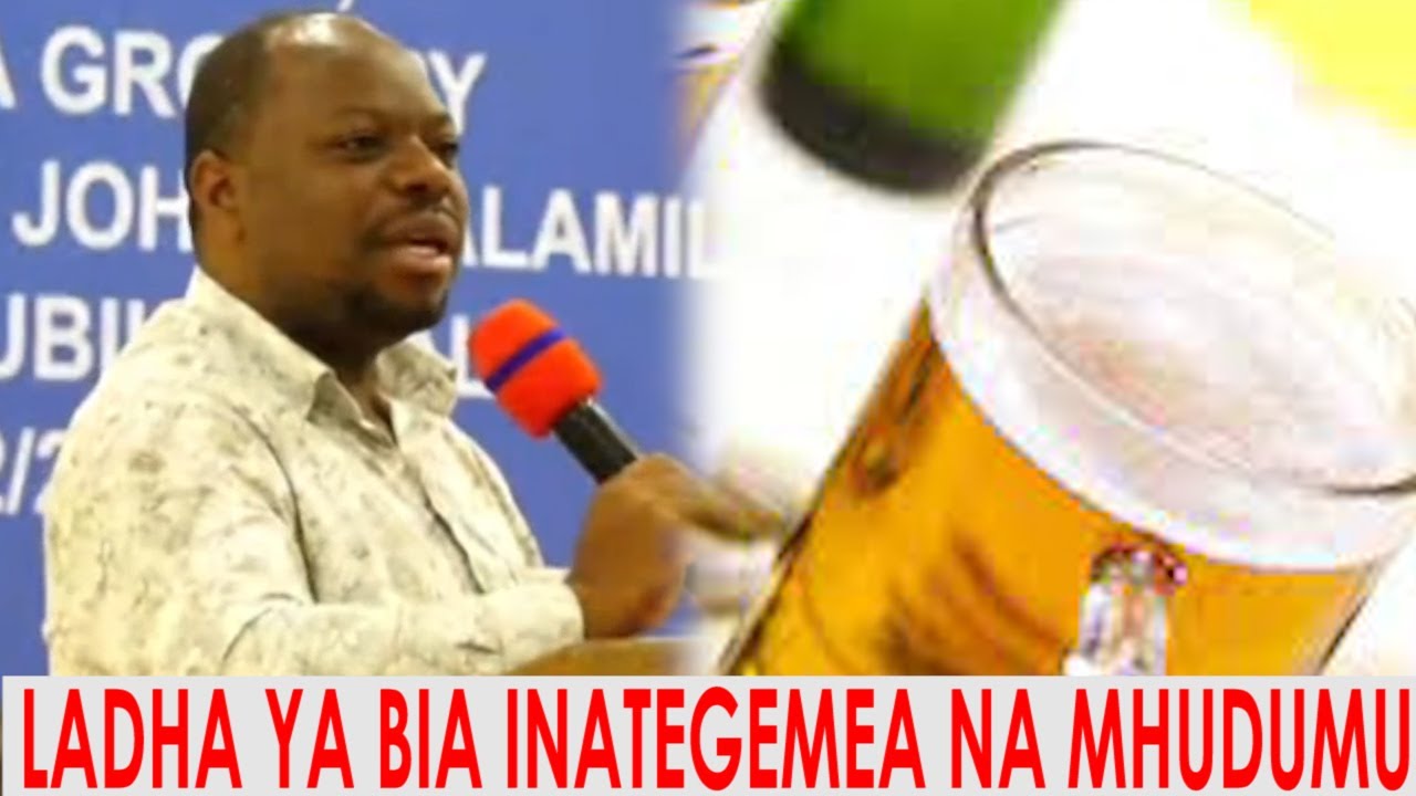 MKUU WA MKOA RC CHALAMILA AWAVUNJA MBAVU LADHA YA BIA INATEGEMEA NA MHUDUMU
