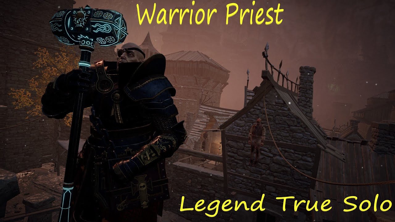 Screaming Bell - Warrior Priest - Legend True solo - Holy Great Hammer/Flail Shield - Vermintide 2