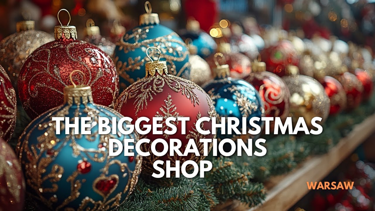 This Christmas Store in Warsaw is INSANE