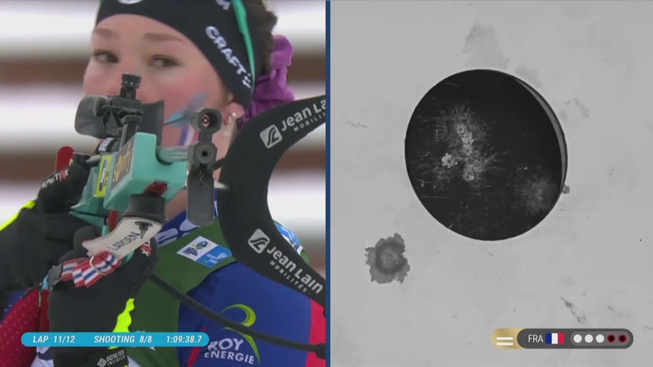 Le résumé du relais remporté par l'équipe de France - Biathlon - Mondiaux juniors (F)