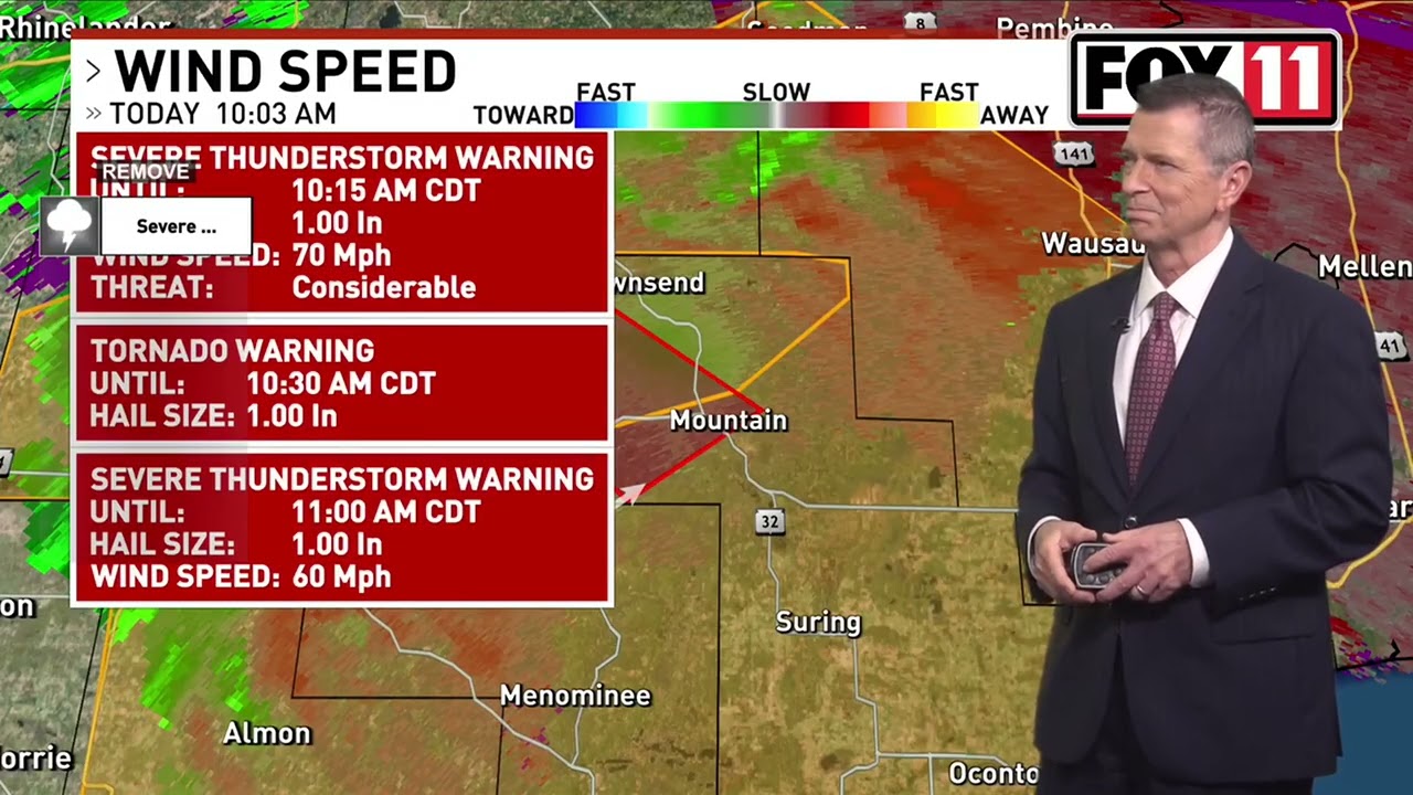 Northeast Wisconsin (Appleton/Menasha) Tornado Coverage (7-27-26)