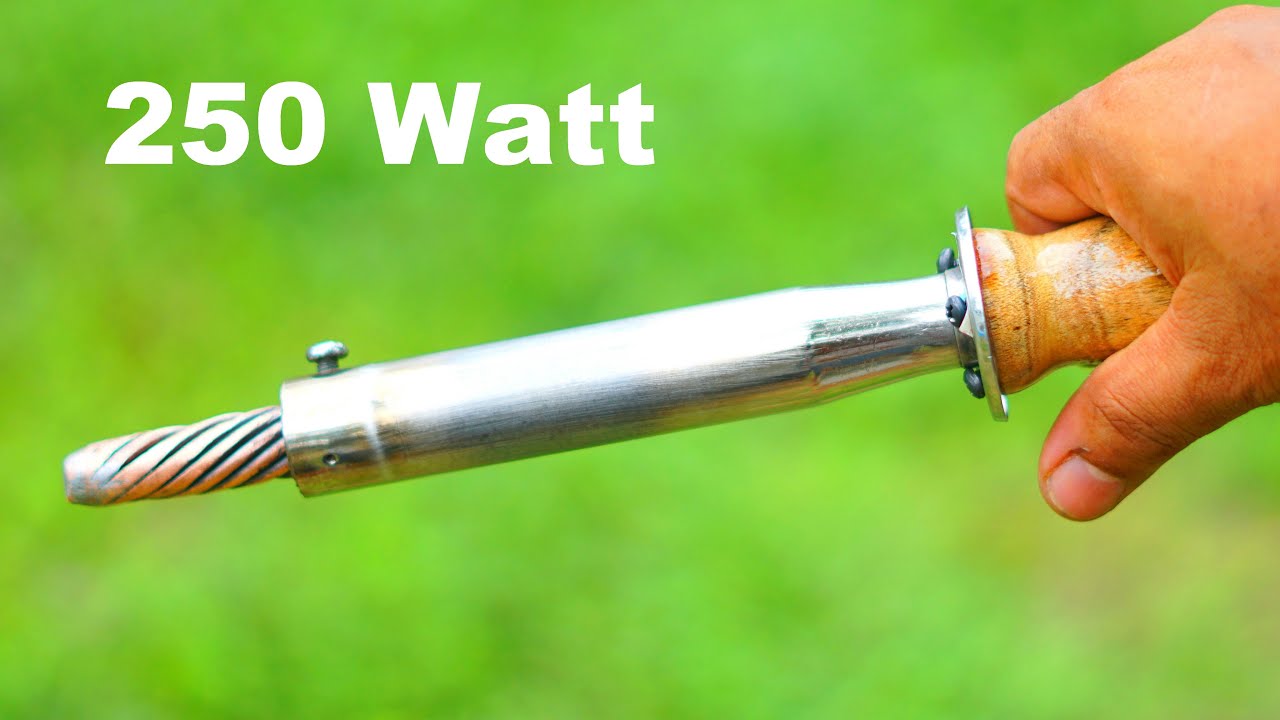 How to make powerful Soldering Iron