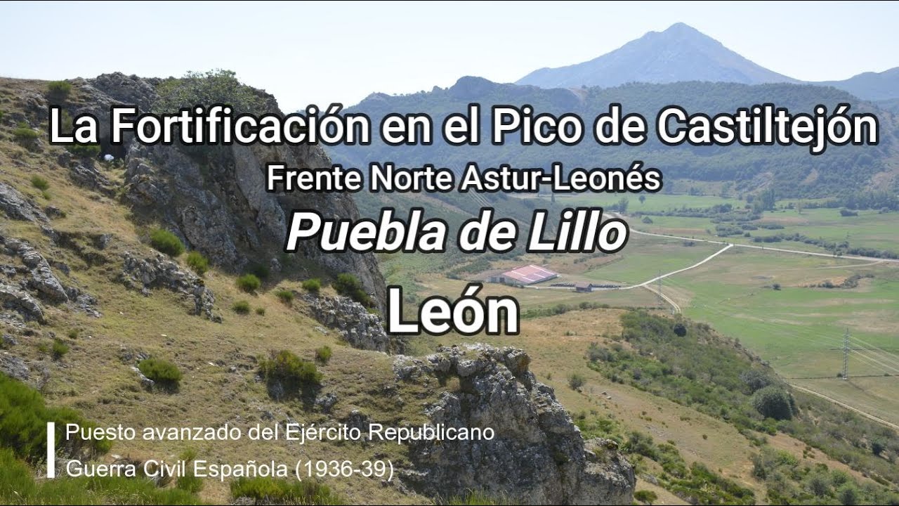 La Fortificación en el Pico de Castiltejón. Puebla de Lillo. León. Modelo 3D