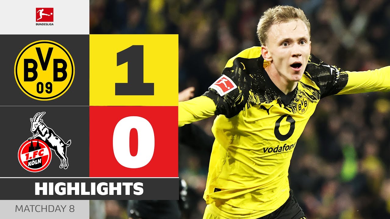 GAMECHANGER Maxi Beier! | BORUSSIA DORTMUND - 1. FC K&Ouml;LN | Highlights | Matchday 8 &ndash; Bundesliga