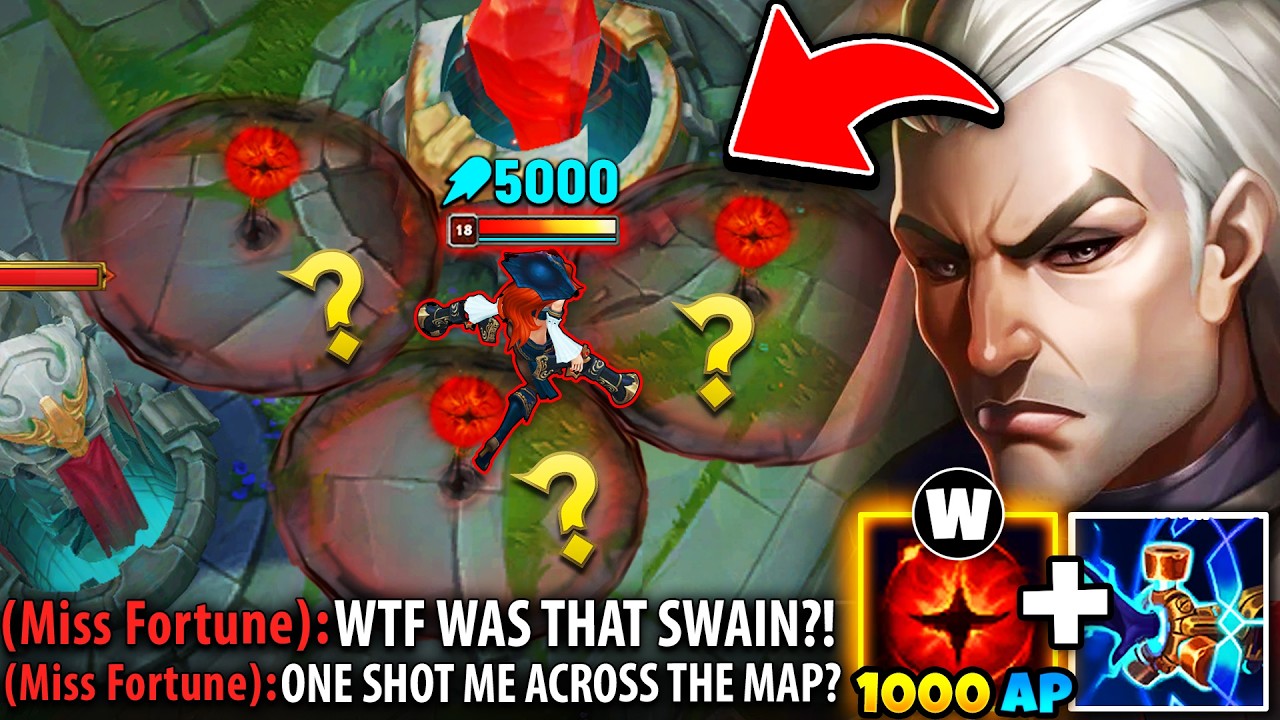 Swain but I have 1000 AP and can one shot you across the map (MISS FORTUNE WAS FURIOUS)