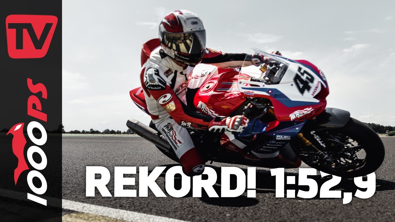 Neuer Rekord am Pannonia Ring! Martin Bauer legt mit Honda CBR1000 RR-R Fireblade Fabelzeit vor