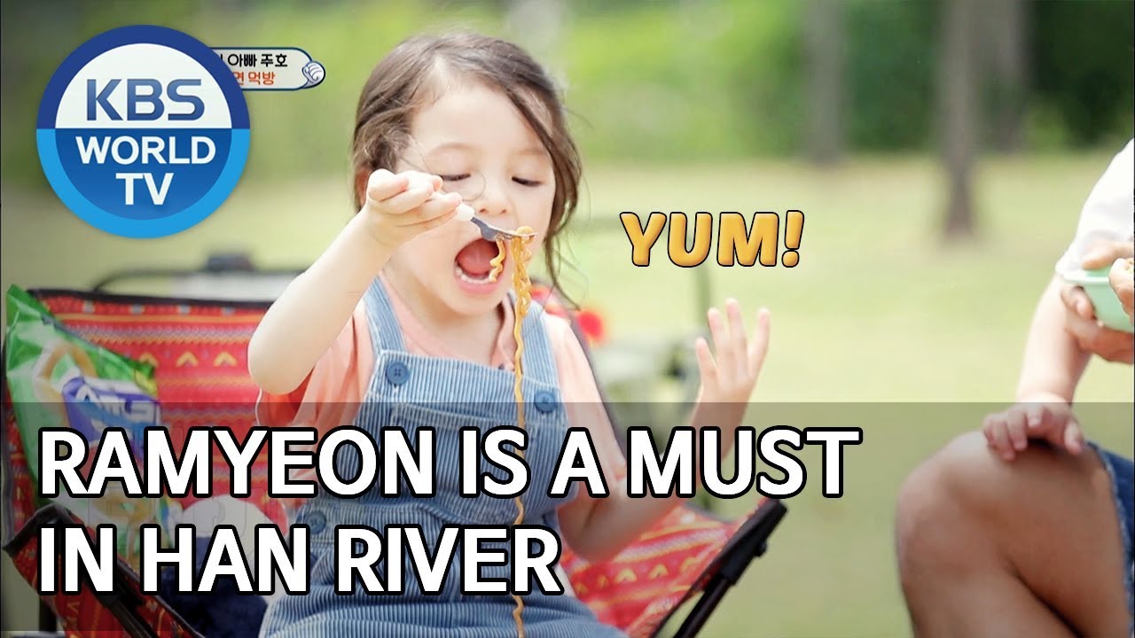 Ramyeon is a must in Han river [The Return of Superman/2019.08.14]