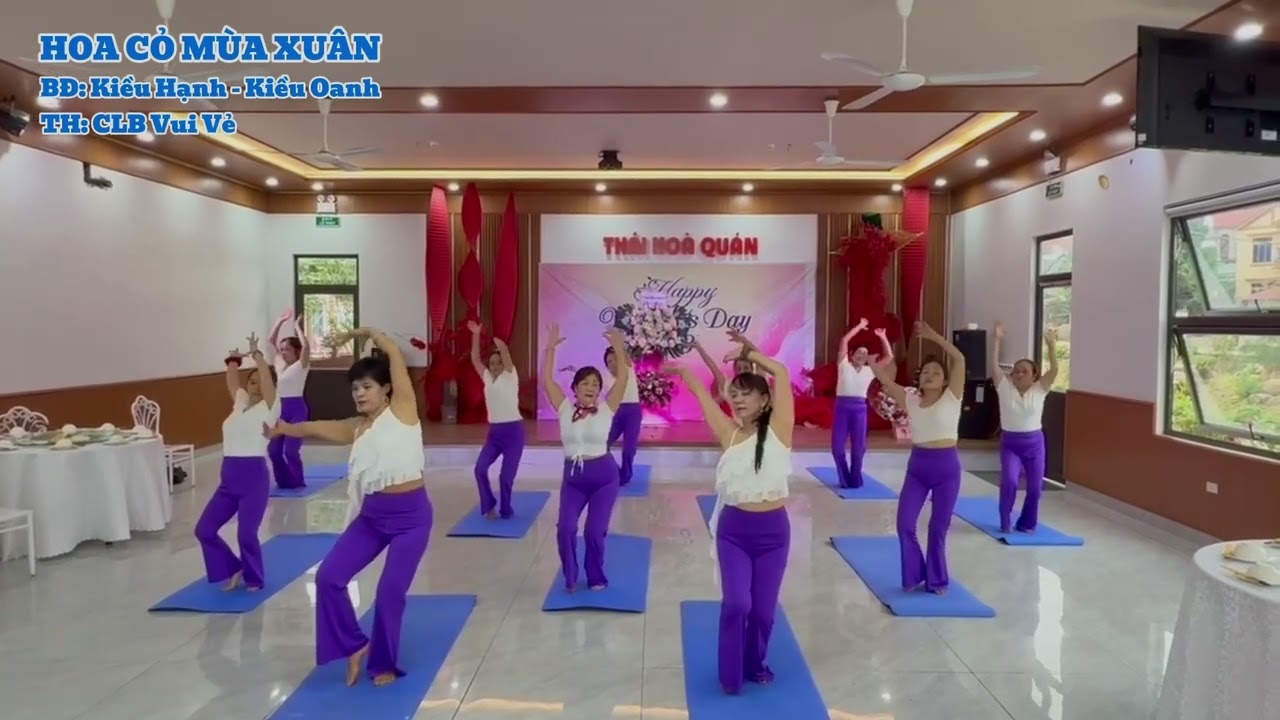 Hoa Cỏ Mùa Xuân - Bđ Kiều Hạnh & Kiều Oanh - Th CLB Vui Vẻ - Khu 5 Chu Hoá - Hy Cương - Phú Thọ 