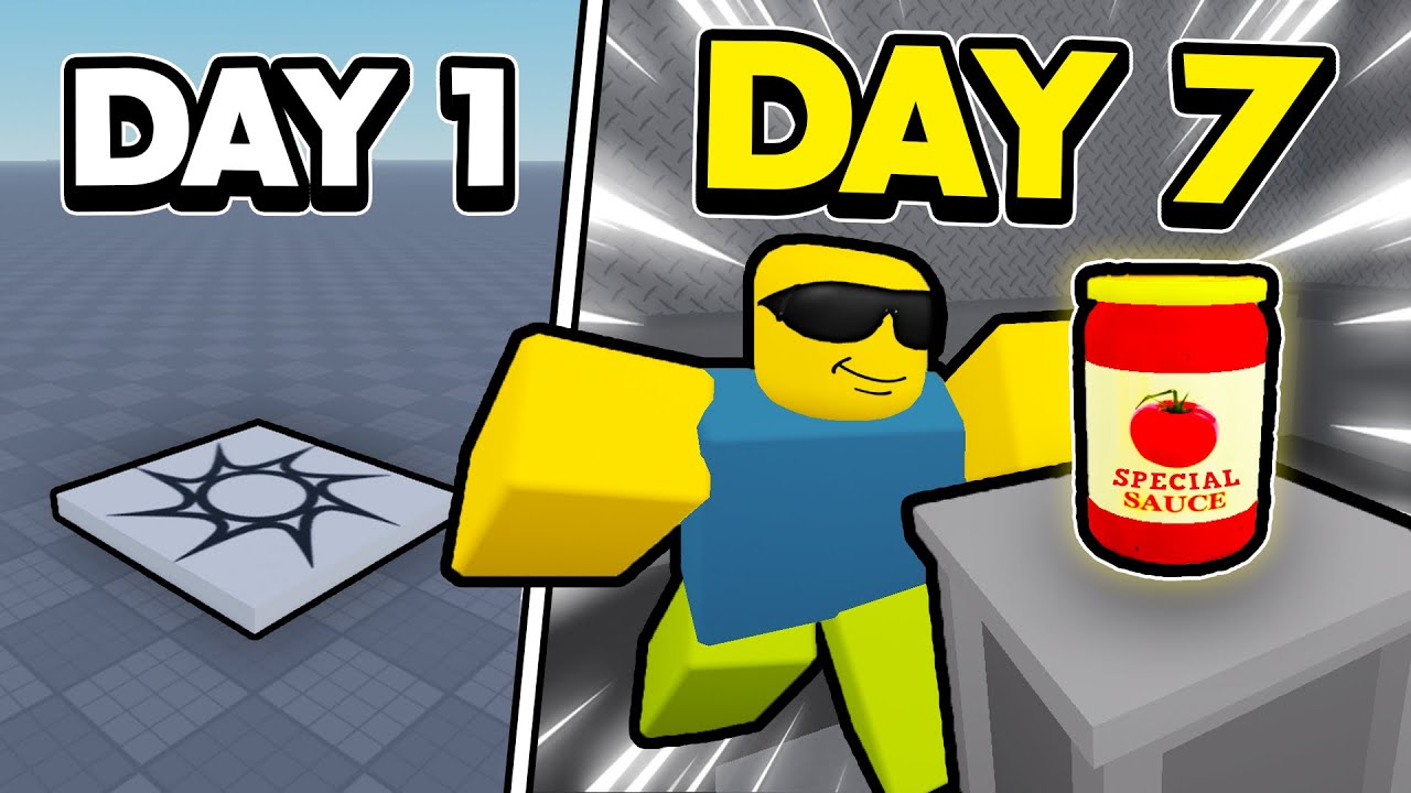 Я создал сюжетную игру Roblox за 1 неделю