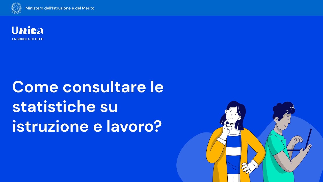 Come consultare le statistiche su istruzione e lavoro?