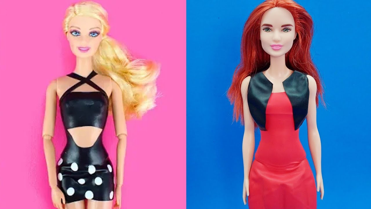 Cómo Hacer Ropa Con Globos para Barbies. Vestidos para Muñecas