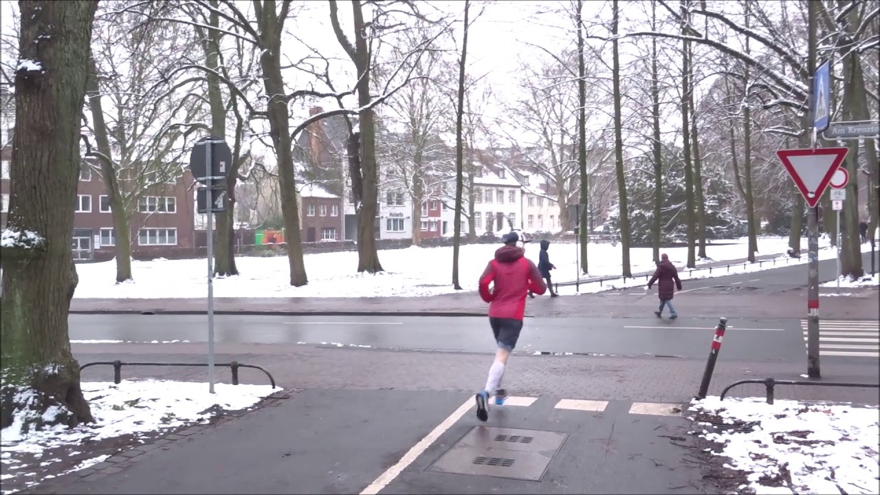 2021-01-17 Münster is covered with snow