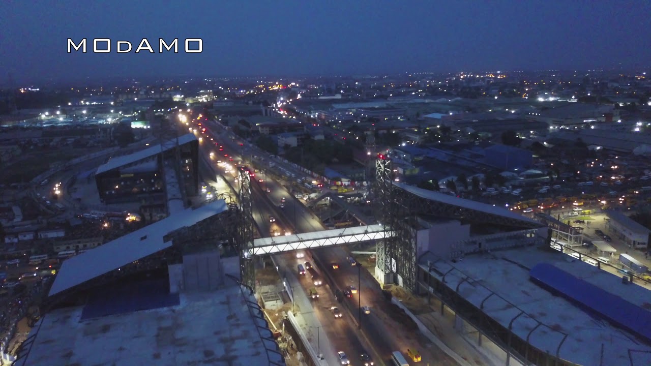 Aerial Views of the New Oshodi Transport (Bus) Interchange Terminal, Lagos, Nigeria