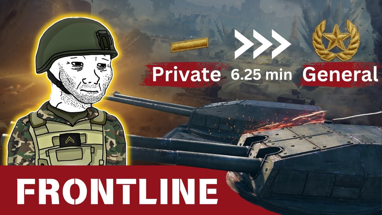 How to get GENERAL in 6 min, 21k dmg, 15 frags in one game ● Frontline ● World of Tanks