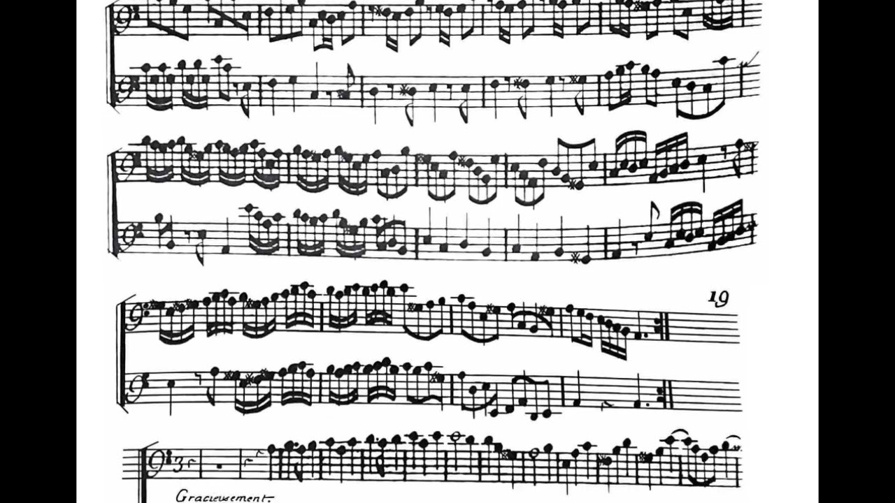Joseph Bodin de Boismortier Œuvre XIV Sonata V