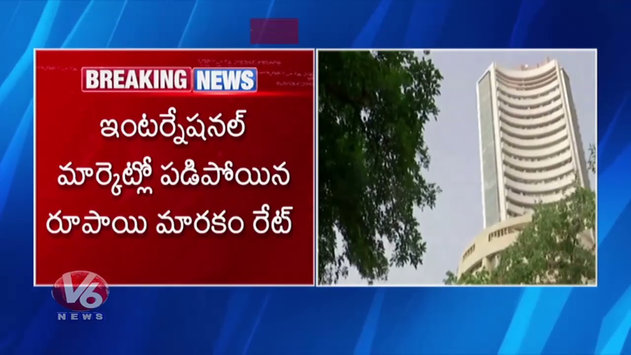 Indian Stock Market Begins With Huge Losses Amid Iran - Israel War | V6 News