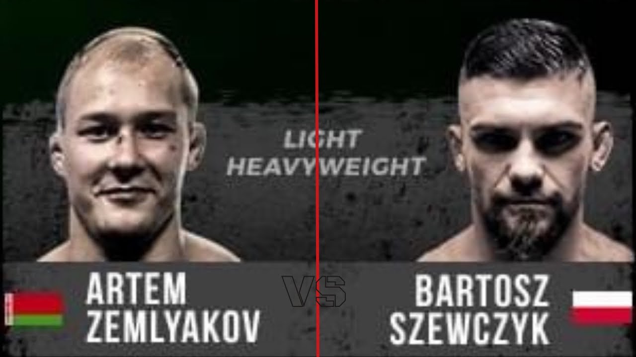 UAE WARRIORS 45 - 🇧🇾 ARTEM ZEMLYAKOV VS 🇵🇱 BARTOSZ SZEWCZYK