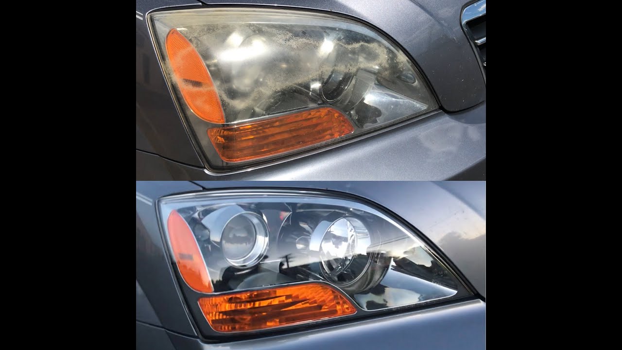 How To Clear Coat Headlights Step By Step