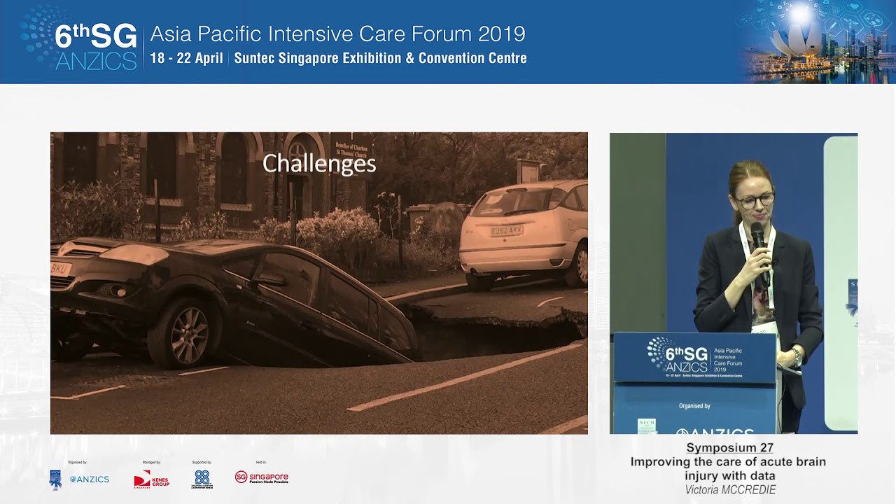 SG-ANZICS 2019: Improving the care of acute brain injury with data